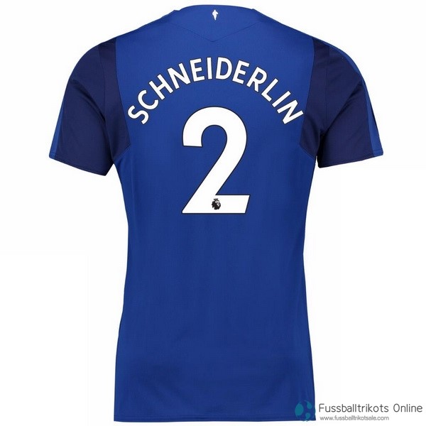 Everton Trikot Heim Schneiderlin 2017-18 Fussballtrikots Günstig